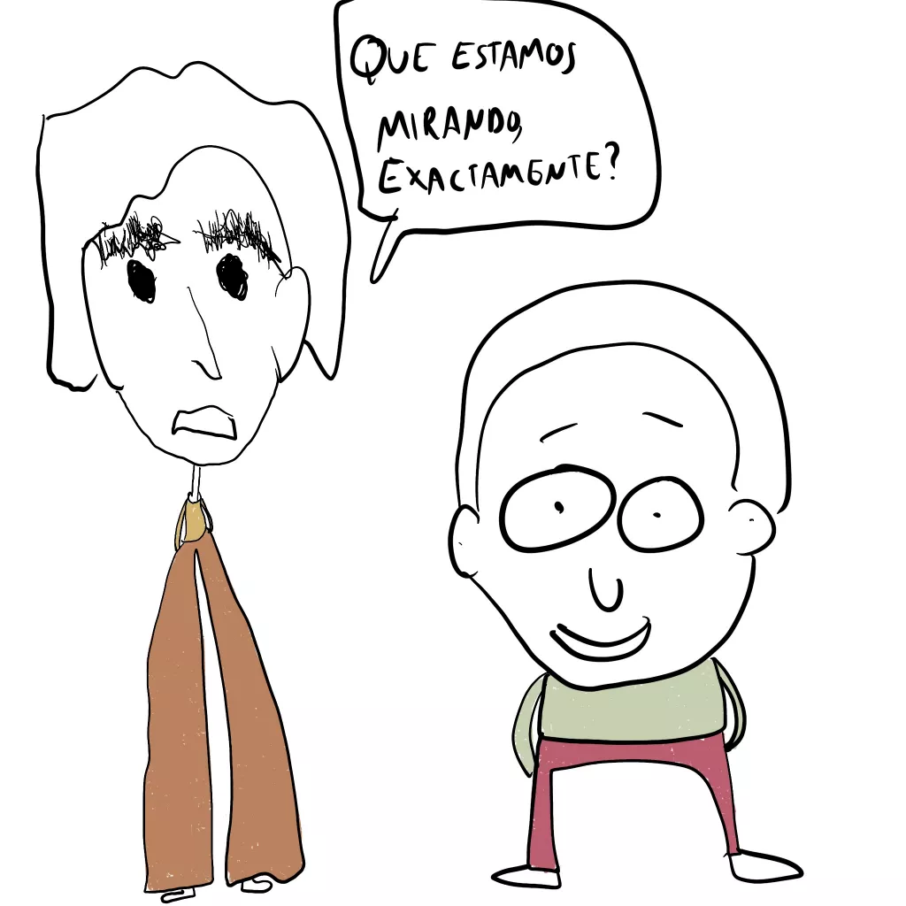 que estamos mirando